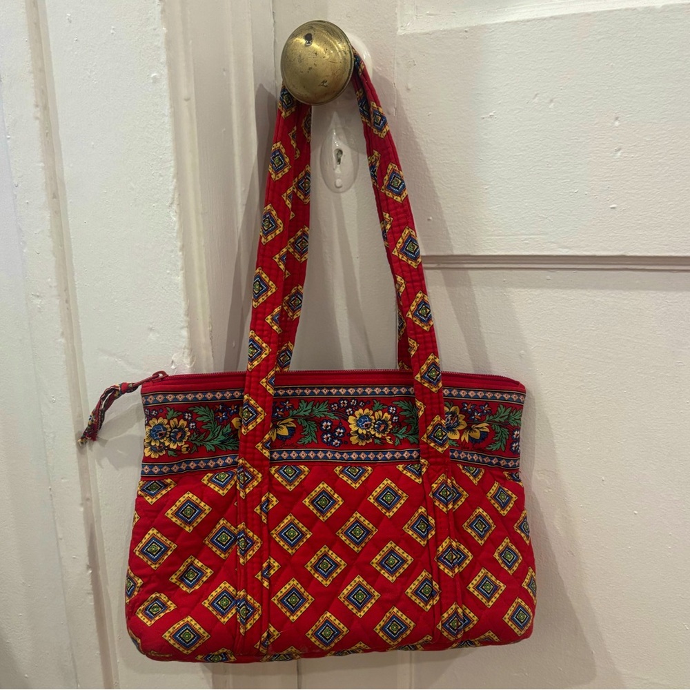 Retired Villa Red Small Tote